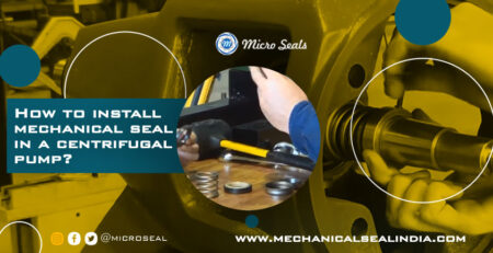 Install mechanical seal in centrifugal pump