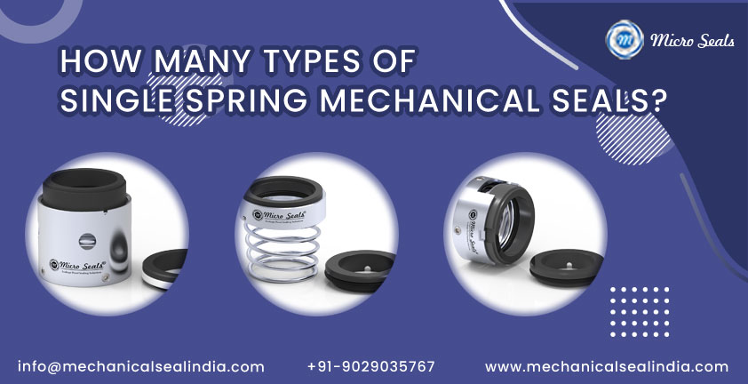 types of single spring seal